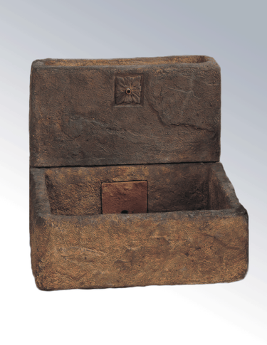 Shallow English Cistern Cast Stone Outdoor Garden Fountains Fountain Tuscan